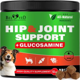 Dog Hip and Joint Supplement Arthritis Pain Relief Treats Glucosamine Chondroitin MSM Soft Chews for Senior Dogs Natural Medicine & Support Mobil