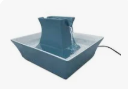 PetSafe Blue Stoneware Pagoda Fountain