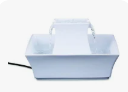 PetSafe White Pagoda Ceramic Fountain