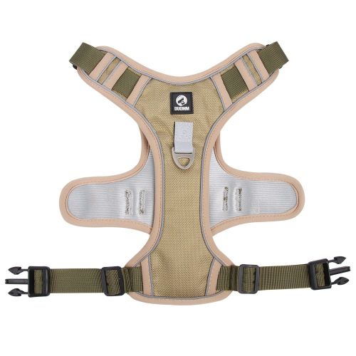 dog Harnesses; Cross border New Pet Towing Rope Vest Large Dog Chest Strap Reflective Explosion proof Flushing Dog Towing Rope