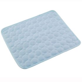 Pet Summer Cat And Dog Sofa Mat (Option: Light Blue-XL100*70cm)